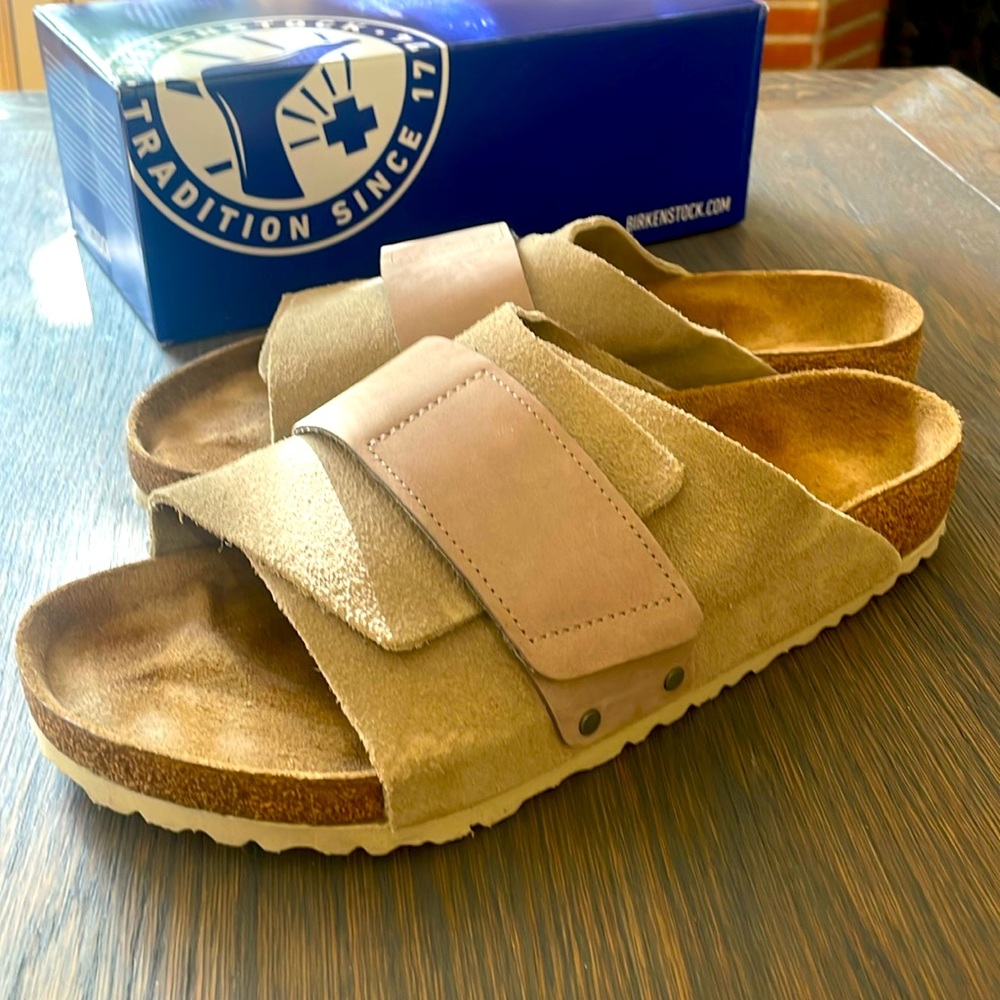 Birkenstock Kyoto sandals.